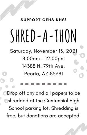 NHS Shred Event